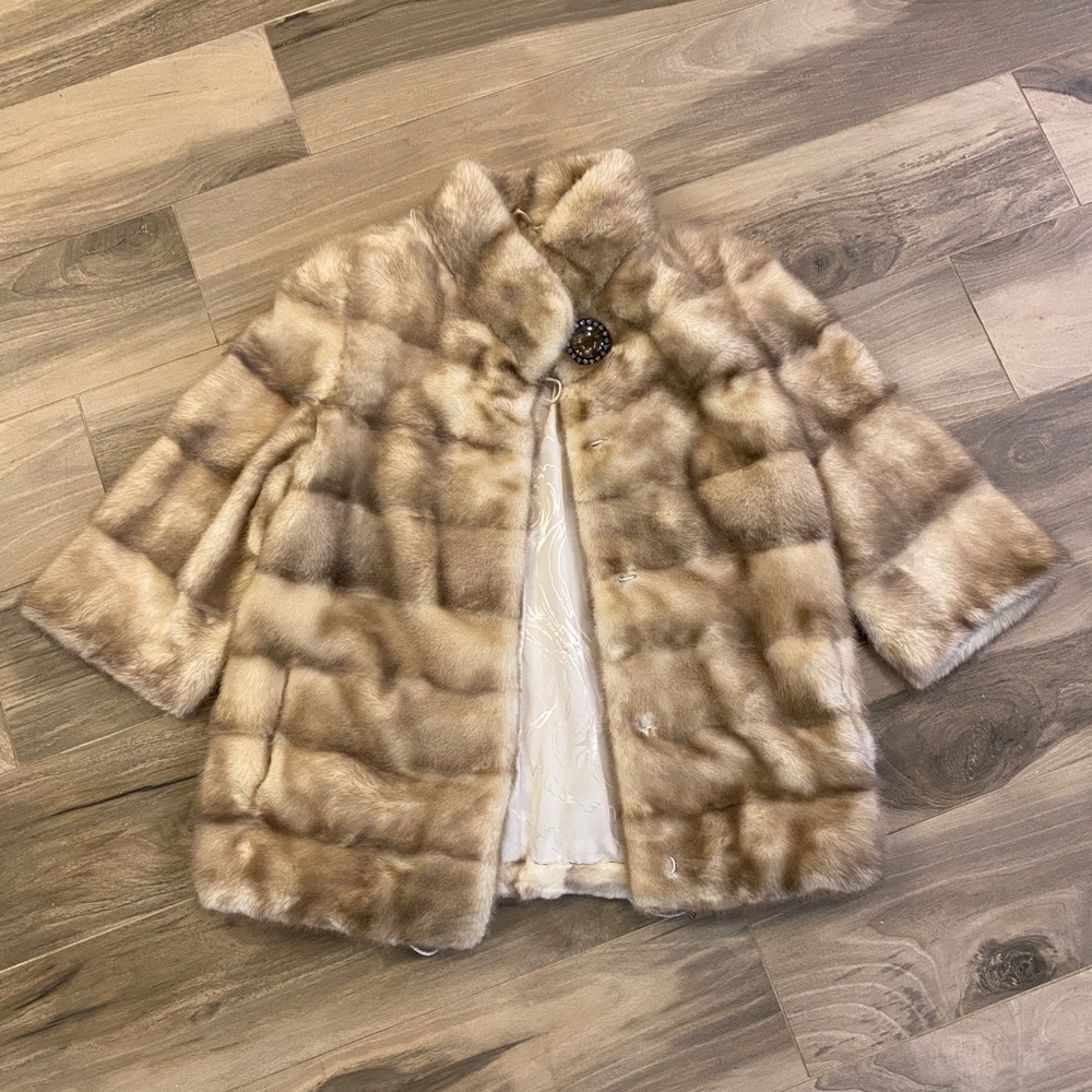 Genuine fur coat